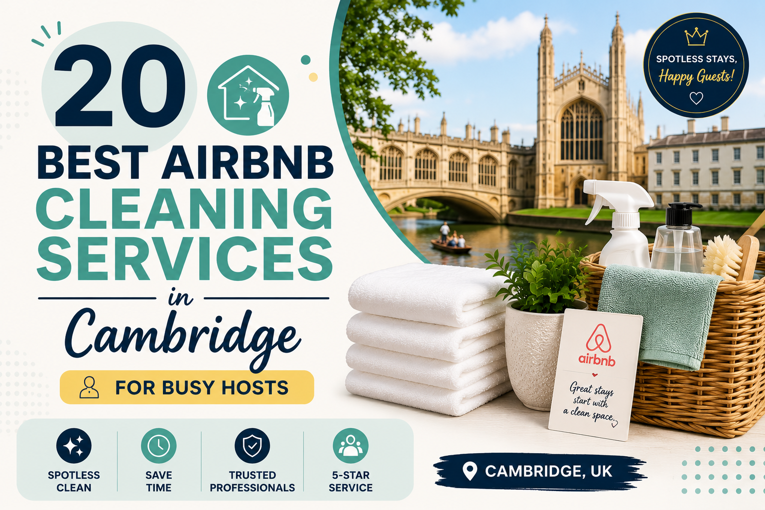 20 Best Airbnb Cleaning Services in Cambridge for Busy Hosts